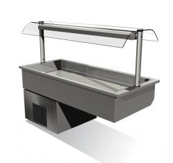 Integrale Chilled Display Island Well
